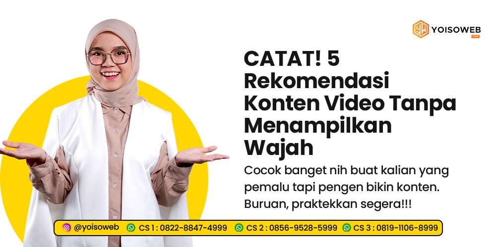 5 Rekomendasi Konten Video Tanpa Menampilkan Wajah