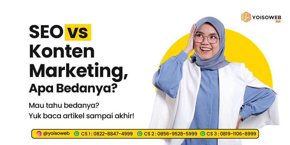 SEO VS Konten Marketing, Apa Bedanya?